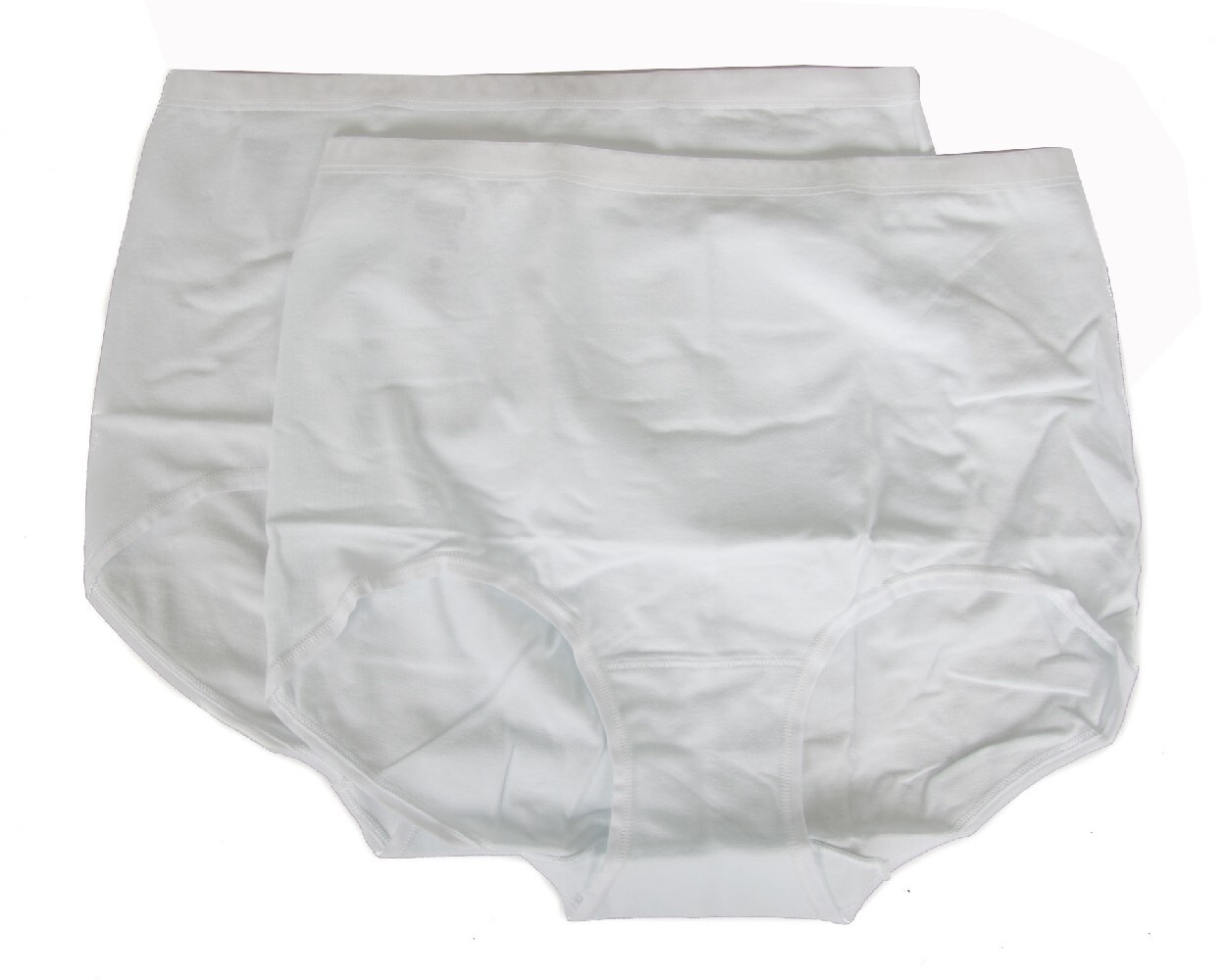 Pack of 2 women’s cotton briefs smooth edge bipack RAGNO item 07180Z FLY MAXI