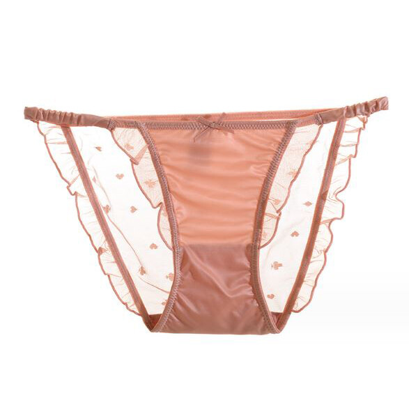 1/6 Pack Lot Womens Satin Panties String Bikini Underwear Sheer Thongs Brief