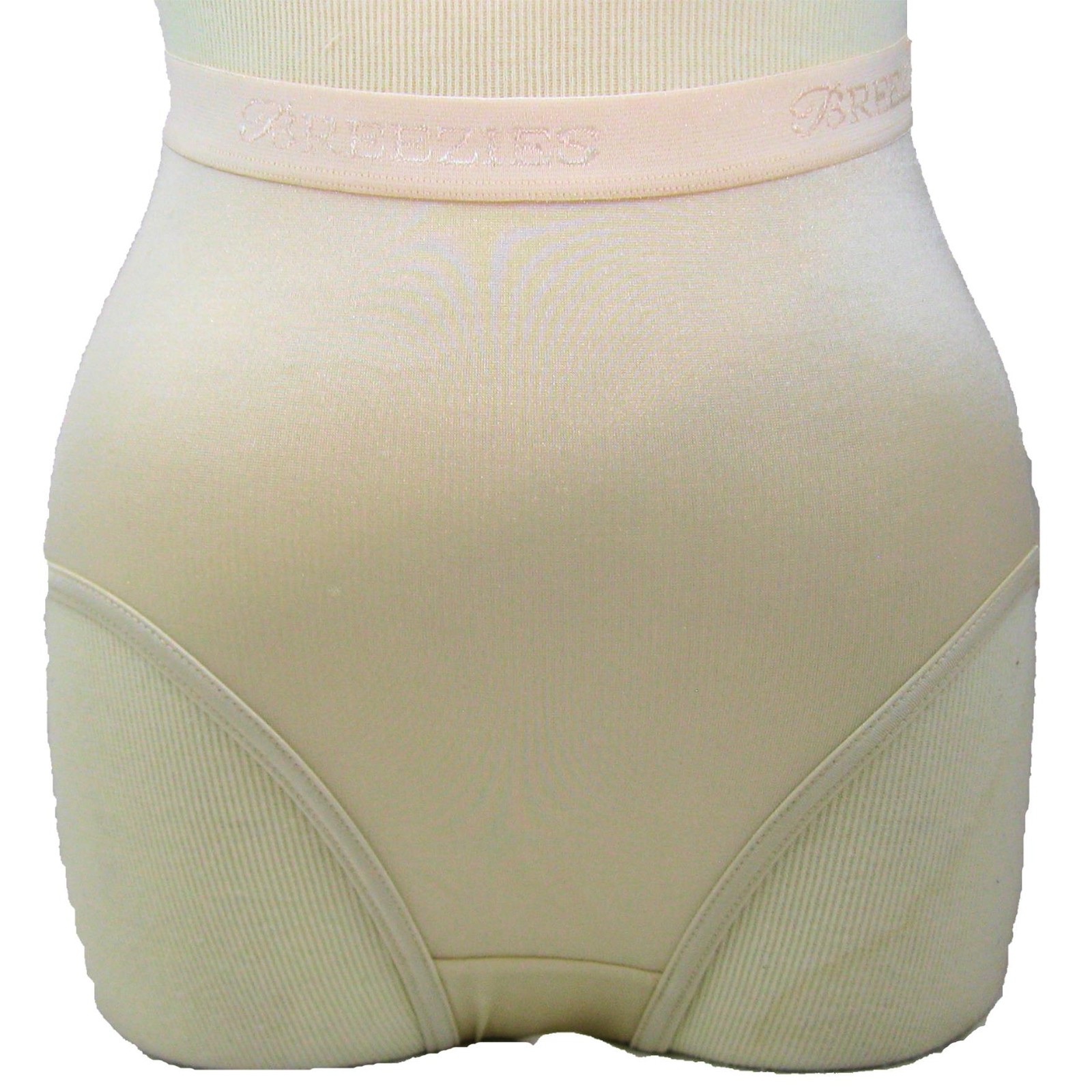 Breezies Solid & Lace Basic Color 3pr Full Cut Panty Set UltimAir A01345 Size 8