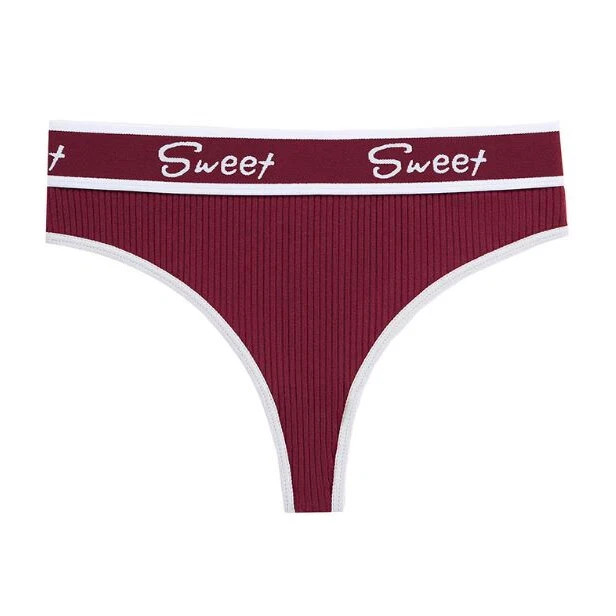 6 Packs Lot Women’s Cotton Panties Thongs G string Bikini Briefs Sexy Lingeries
