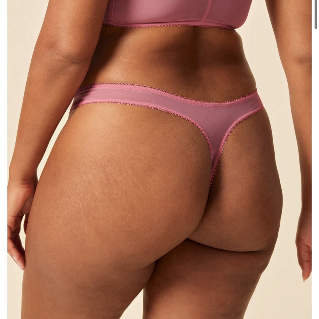 Gossard Superboost Lace Thong Mauve Pink medium✔️