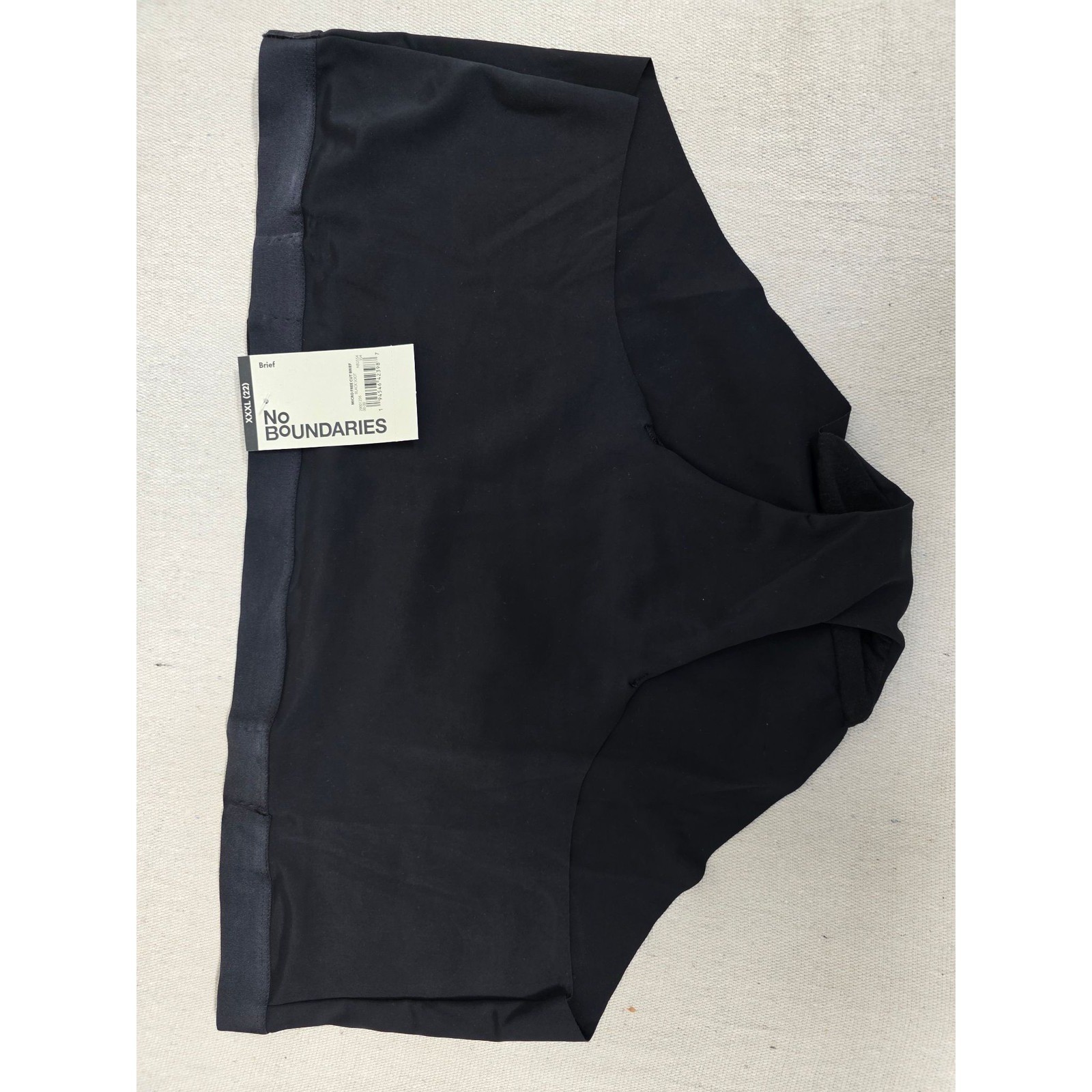 No Boundaries Womens Panty Bundle XXXL 22 Thong Boyshort Brief 3 Pack New
