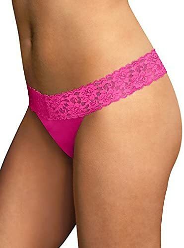 Maidenform Lingerie Dream Lace Thong Panty, Panties, Underwear S/M (5 Count)