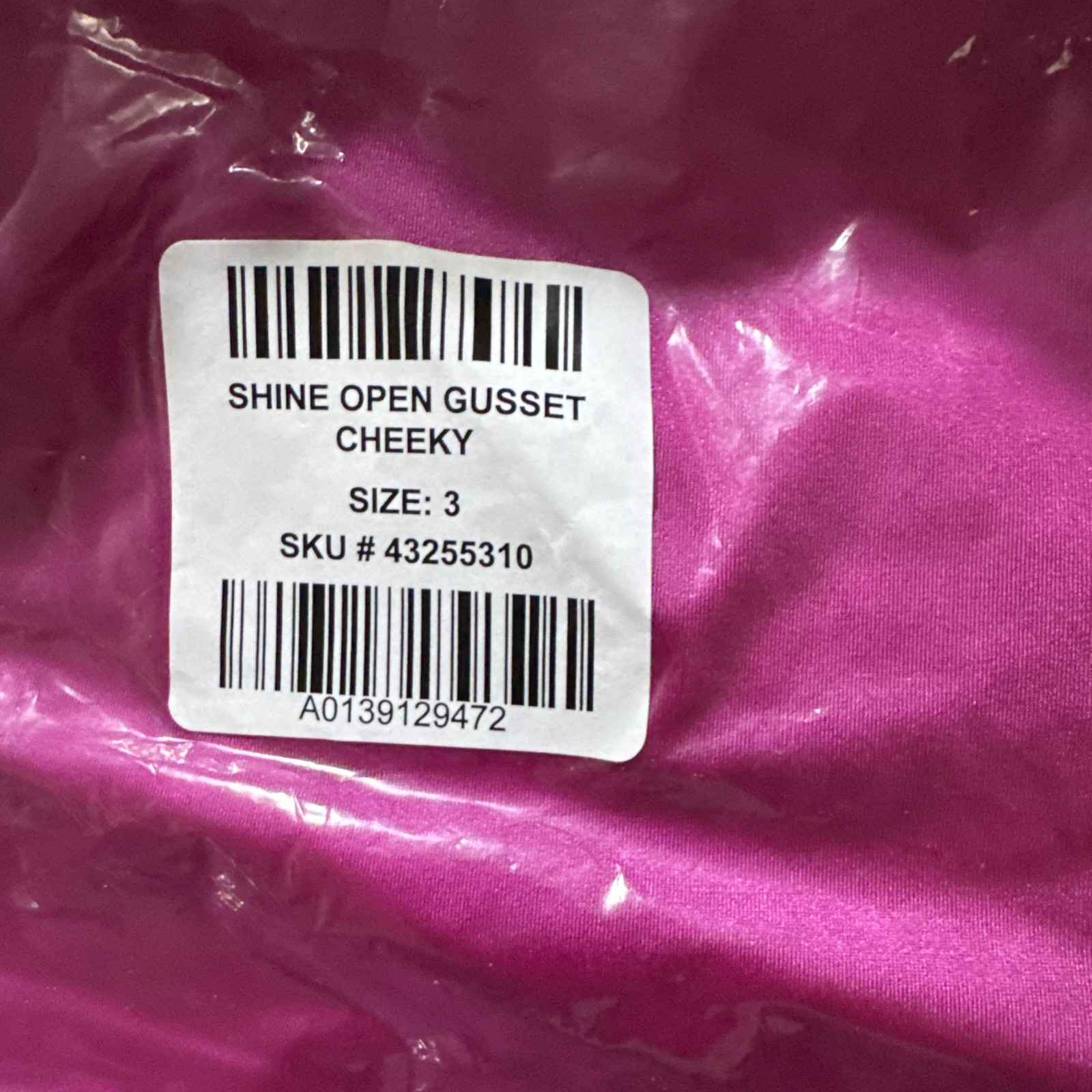 NEW Torrid Shine Pink Satin Open Back & Gusset Cheeky Panty Plus Sz 3 3X, 22-24