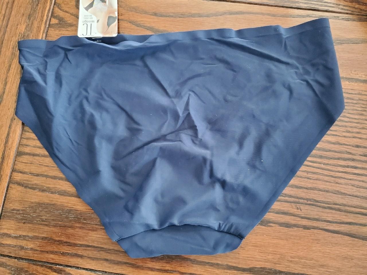 NWT TC EDGE WONDERFUL EDGE MODERN HIPSTER PANTIES a4-113 DRESSBLUES XL