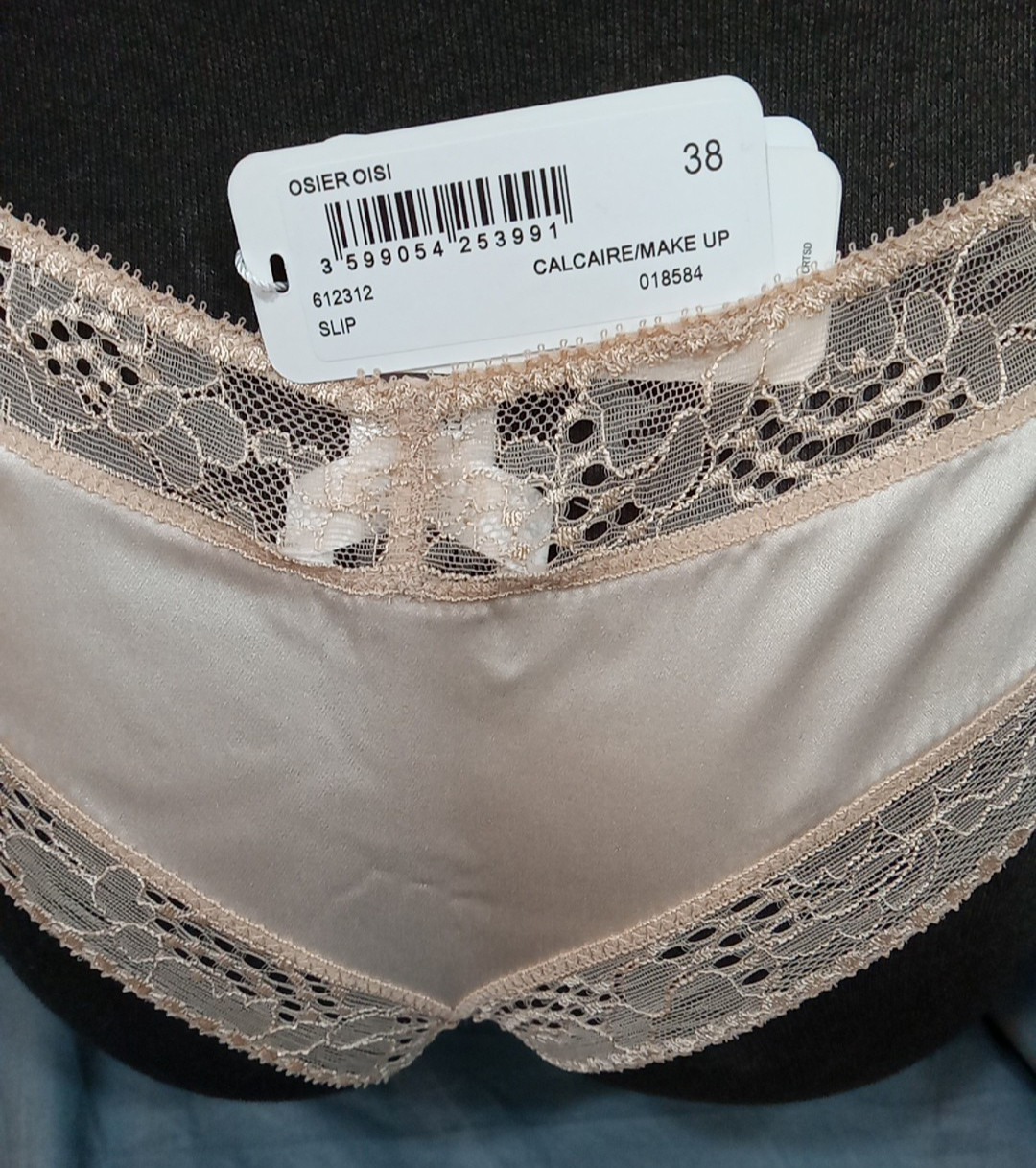 Eres Osier Tanga Briefs Size FR:38 US:6-New With Tags.