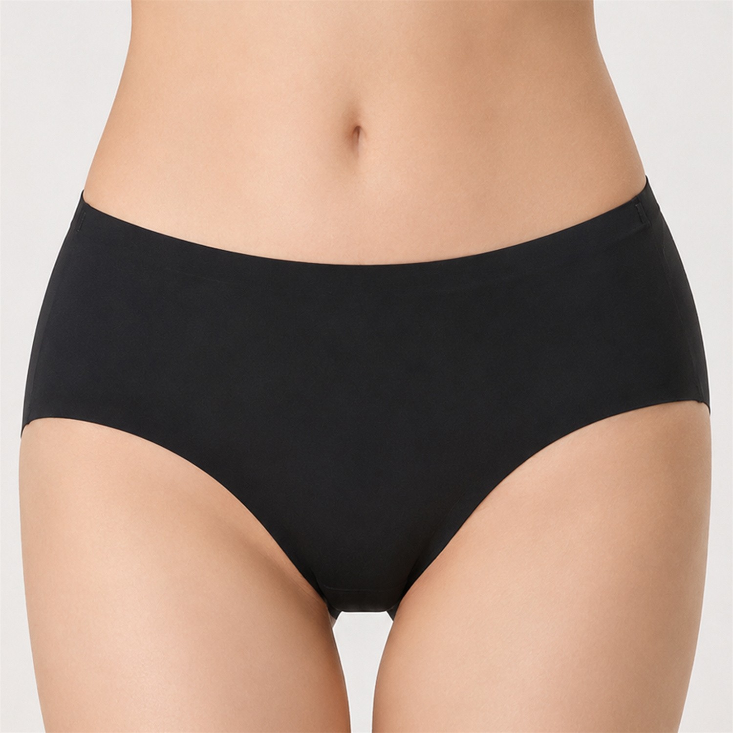 Ice Silk Seamless Underwear Smooth Soft Breathable No-Show Panties