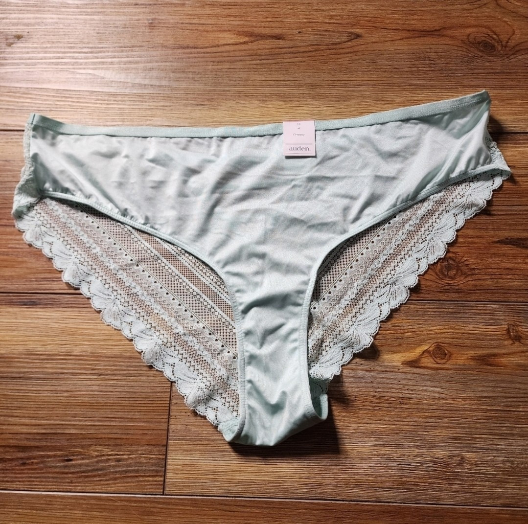 Auden Panties Womens 4X Cheeky Lace Plus Size NEW