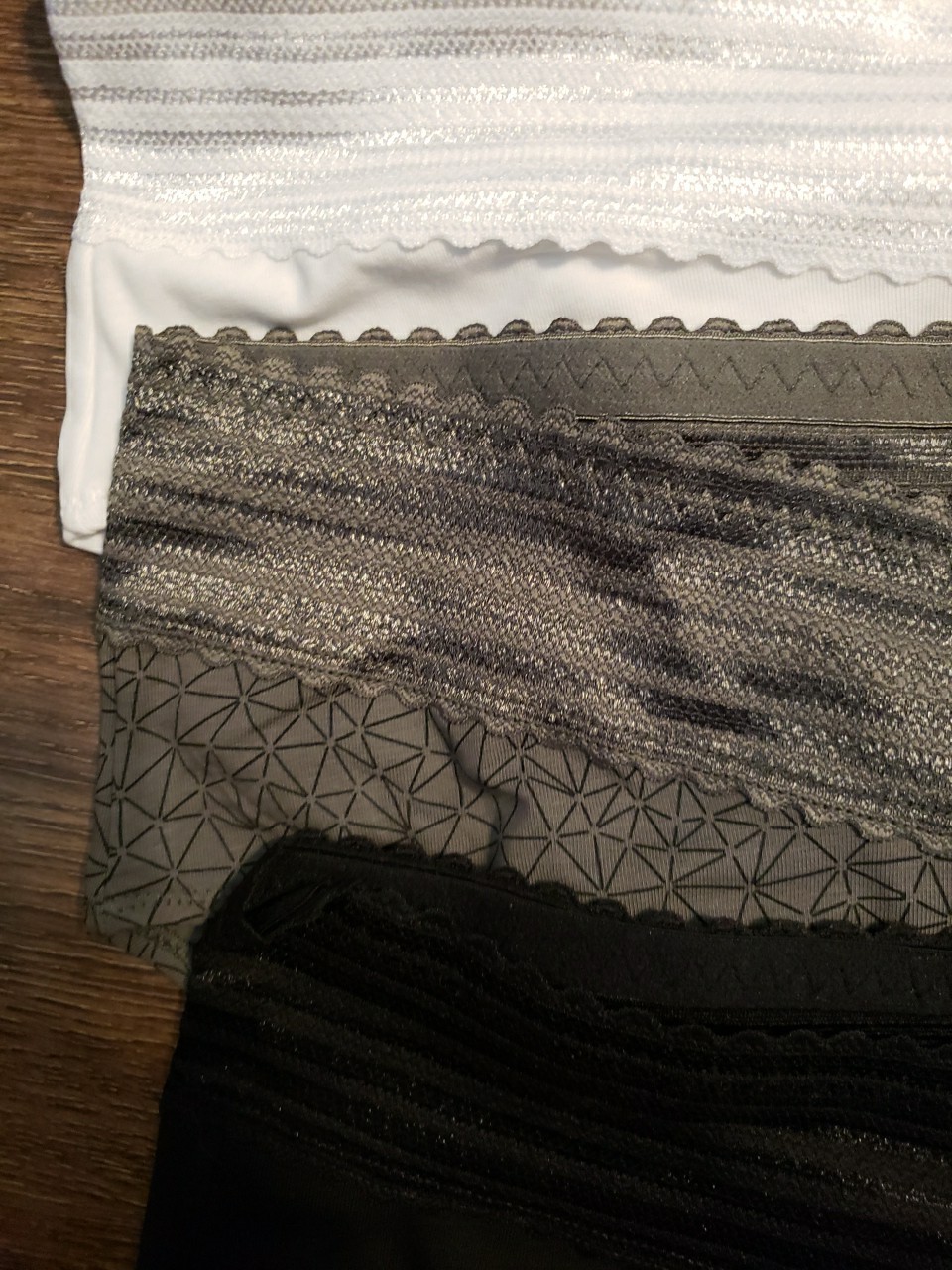 Warners Hipster Panties Underwear Lace Top (6-Pack) Women’s Sz M Cotton Stretch