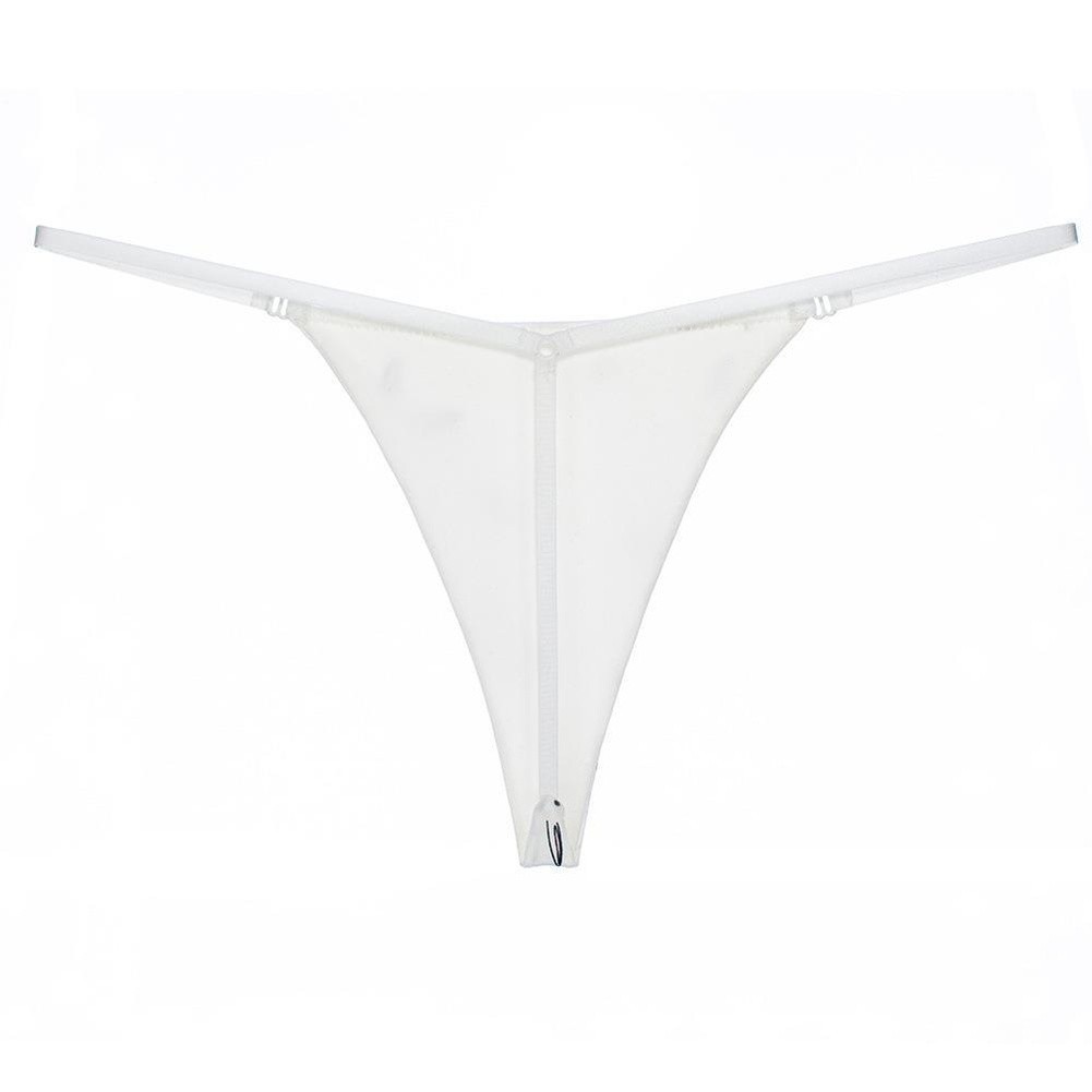 For Women’s Bikini Underwear Polyester Blend Low Waist T Back Solid Color Style