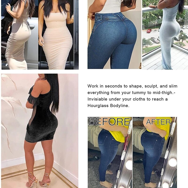 Women’s Padded Booty Shaper Butt Lifter Panty Ass Hip Enhancer Briefs Underwear