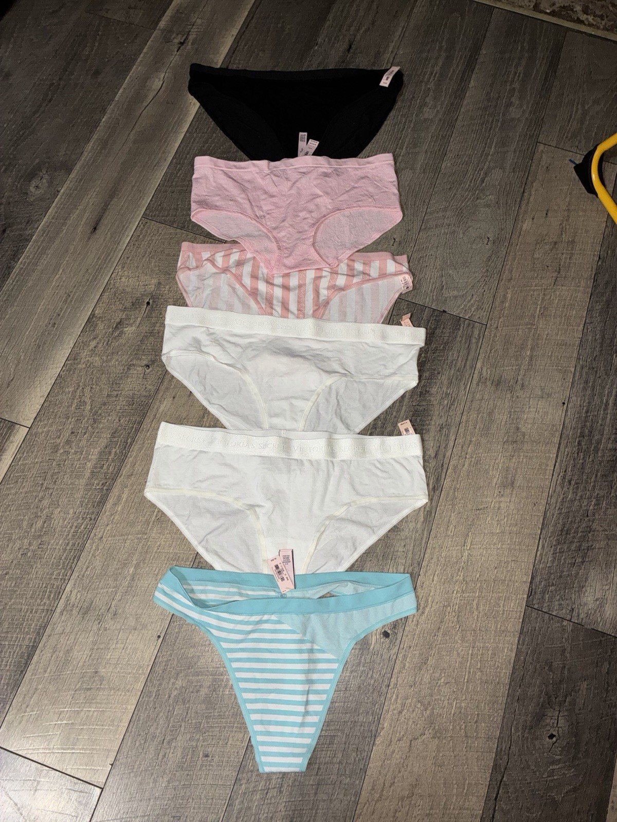 NEW 7 PAIR LOT VICTORIA’S SECRET THONG PANTY UNDERWEAR SIZE XL