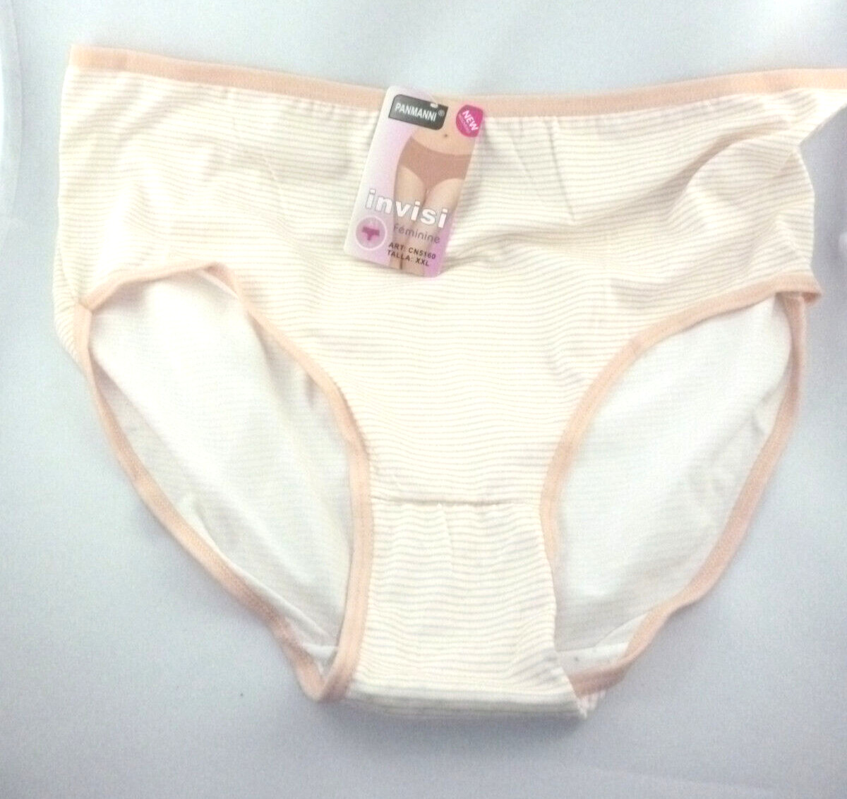 Ladies Bikini Briefs 3 Pack, Cotton, 2XL