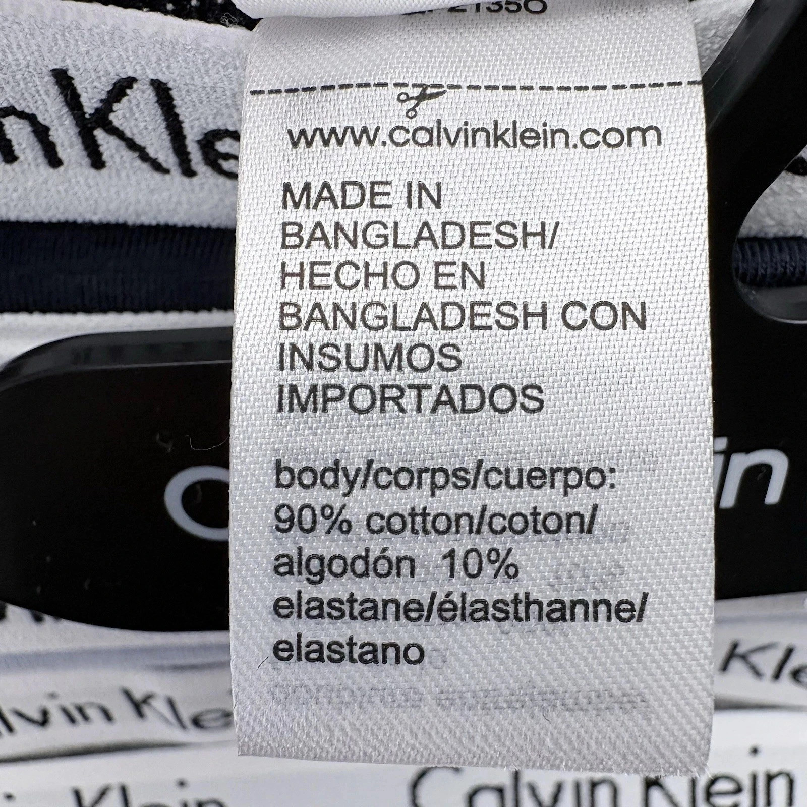 Calvin Klein 5-Pair BIKINI Carousel Cotton Stretch logo QP2135R womens ~ M $65
