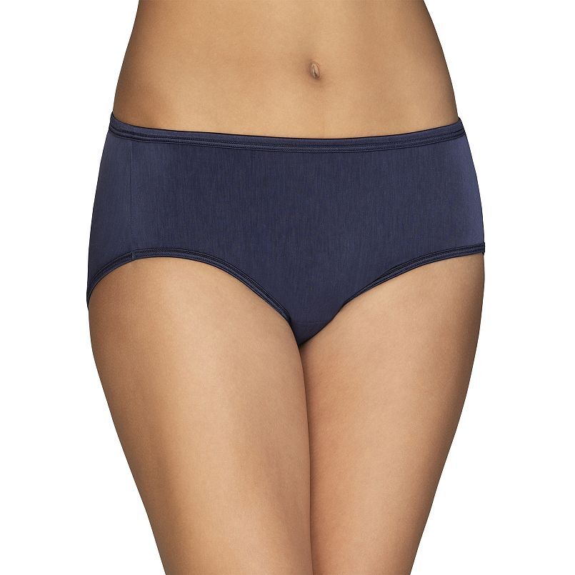 Women’s Vanity Fair Illumination Hipster Panty 18107 Ghost Navy Sz.5/S