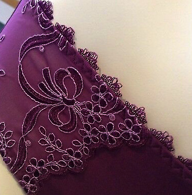 Rosa Faia PURPLE PASSION 1449 Scarlett Briefs, Size US6, NWOT