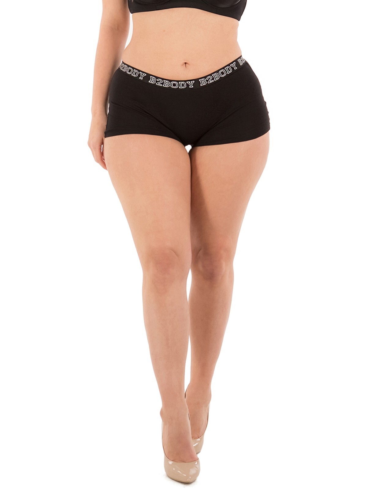 B2BODY Cotton Underwear Boyshort Panties for Women Small to Plus Size