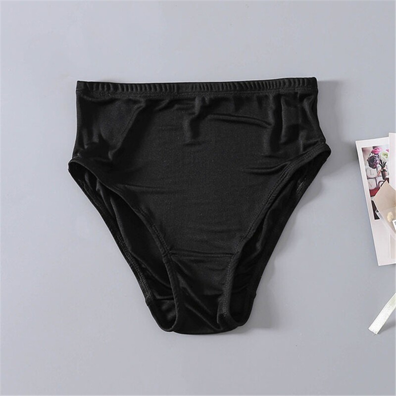 3pcs Womens Silk Knit Briefs Mulberry Silk Lady Panties Breathable Comfortable