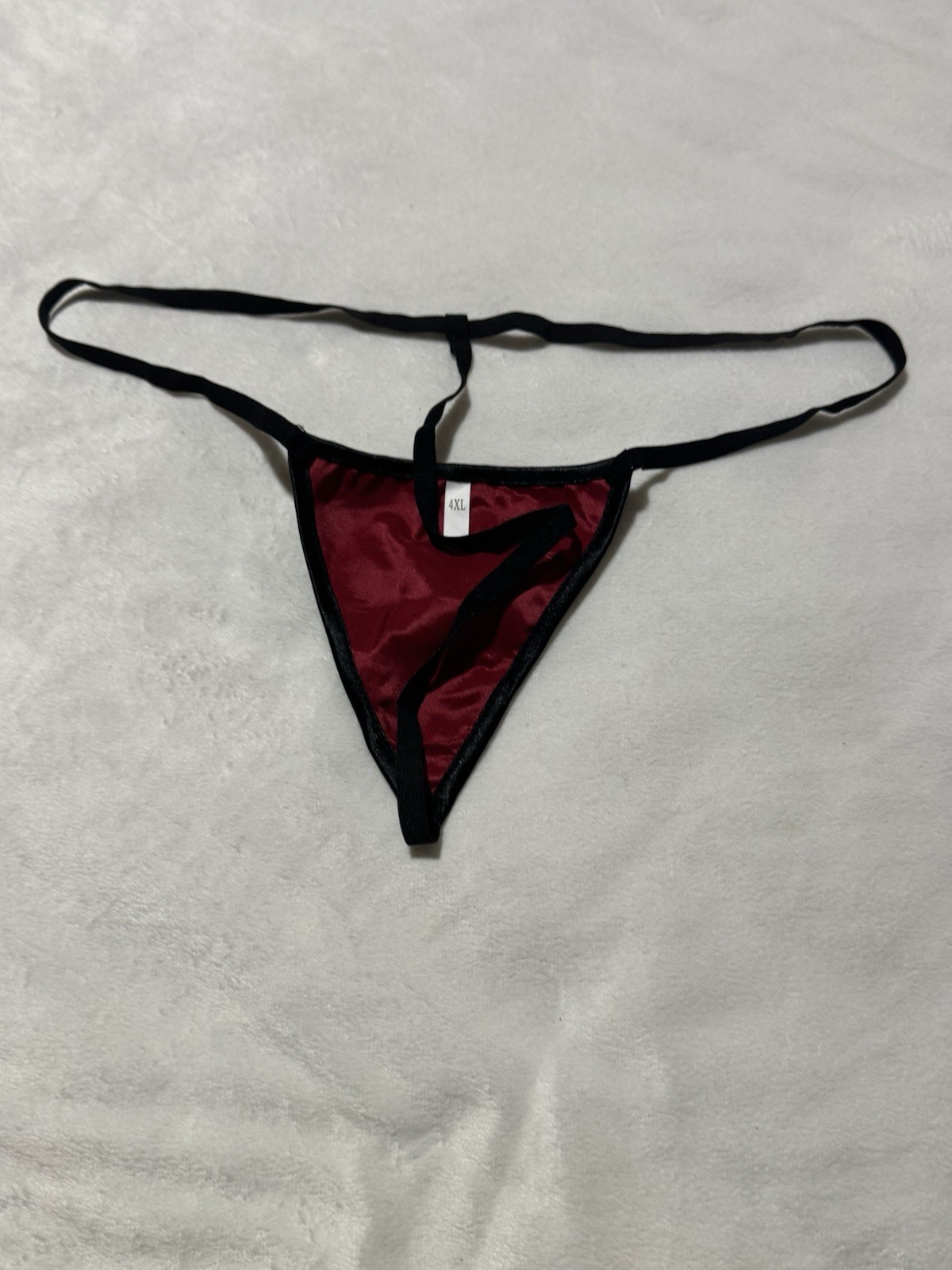 Red & Black Lace Thong G-String Panties – Size L, XL ,4XL– NWT Intimates