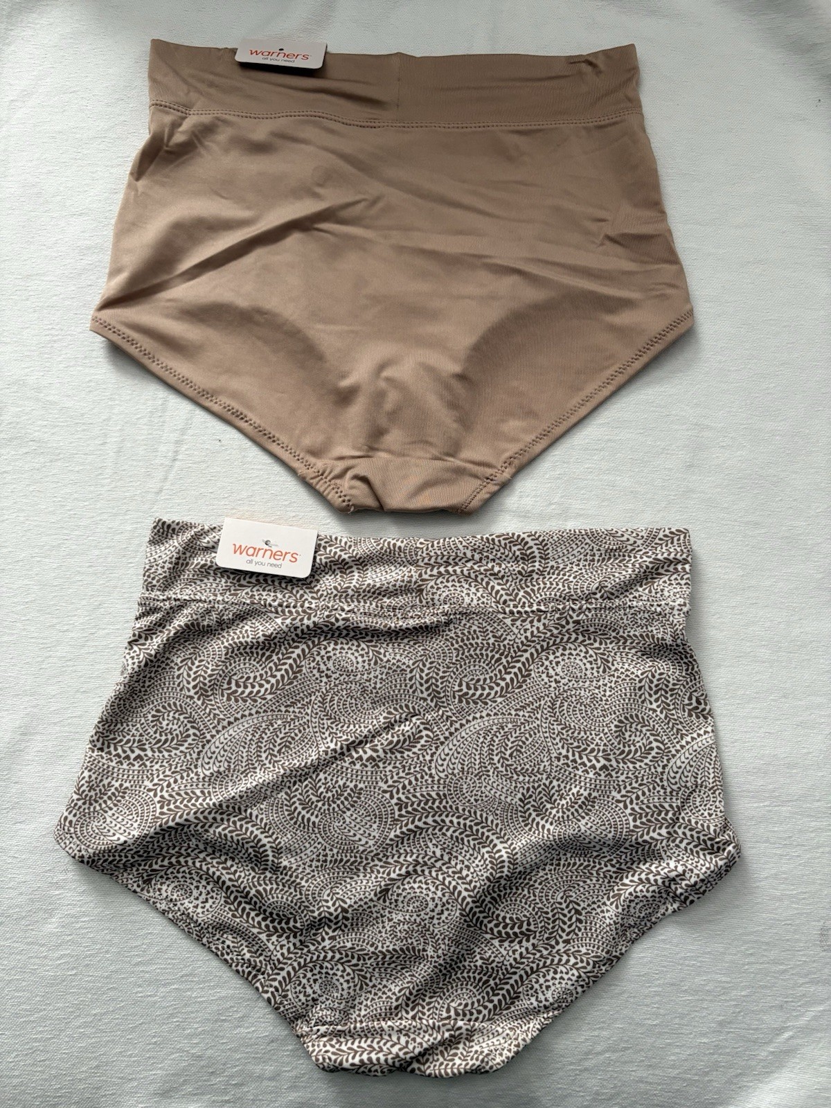 NEW Warners No Pinching No Problem Brief 5738 Briefs 2 Pair Women’s Size Small 5