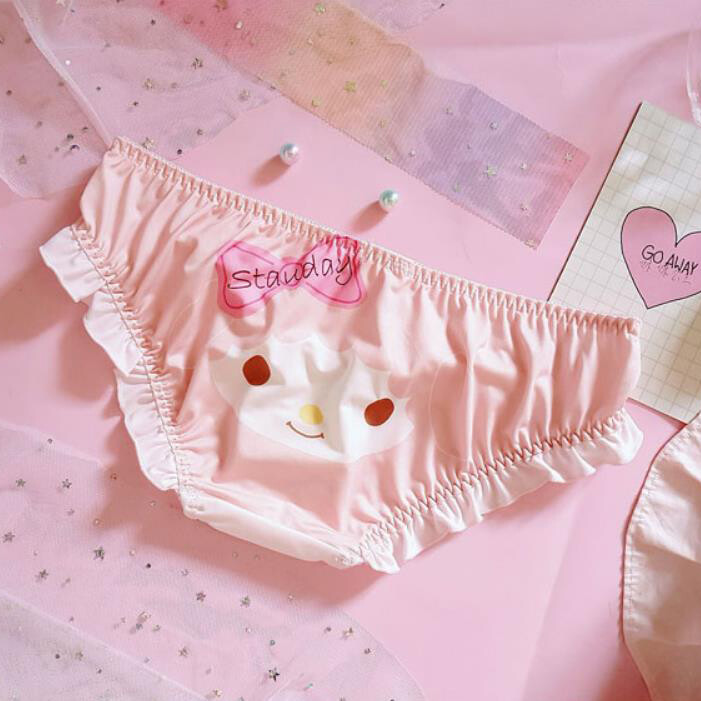 Kawaii Melody Purin Dog Cat Cute Girls Panties Briefs Ears Women’s Underwear