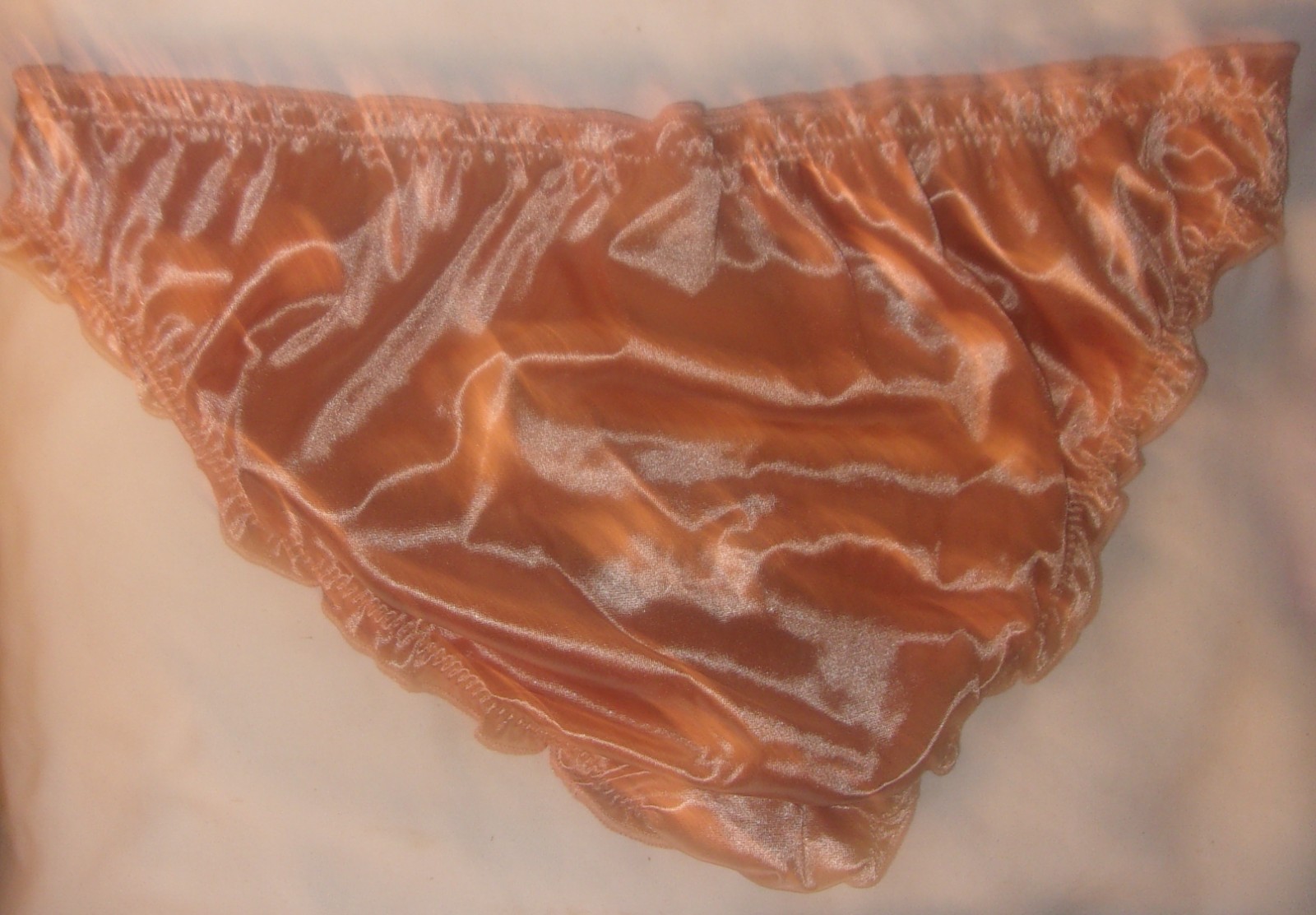NEW SEXY NYLON SPANDEX RUFFLE PANTIES SIZE LARGE LOOK HOT FEEL COMFY