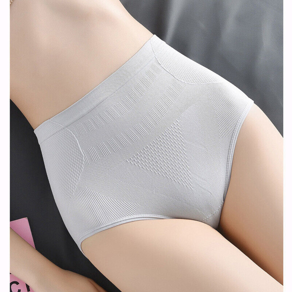 3 Pack Shapers Women High Waist Body Shapewear Underwear Tummy Control Panties