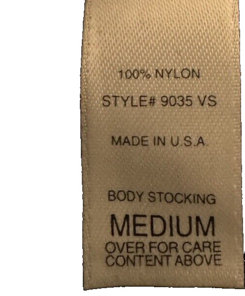Victoria’s Secret Lace Bodystocking Color: Black Size: Medium 9035