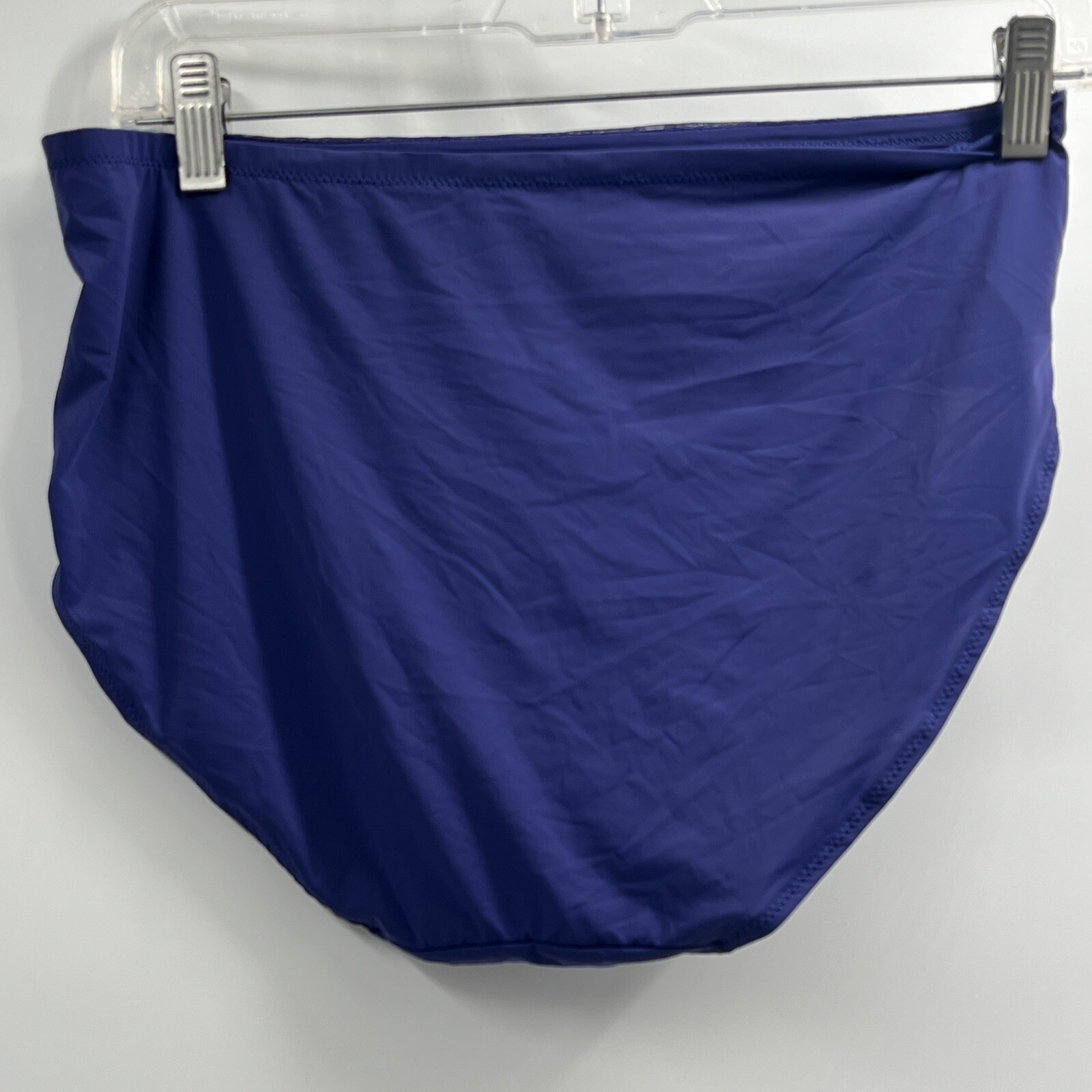 Breezies Women’s Nylon Blend Solid Navy Blue Panties Size M