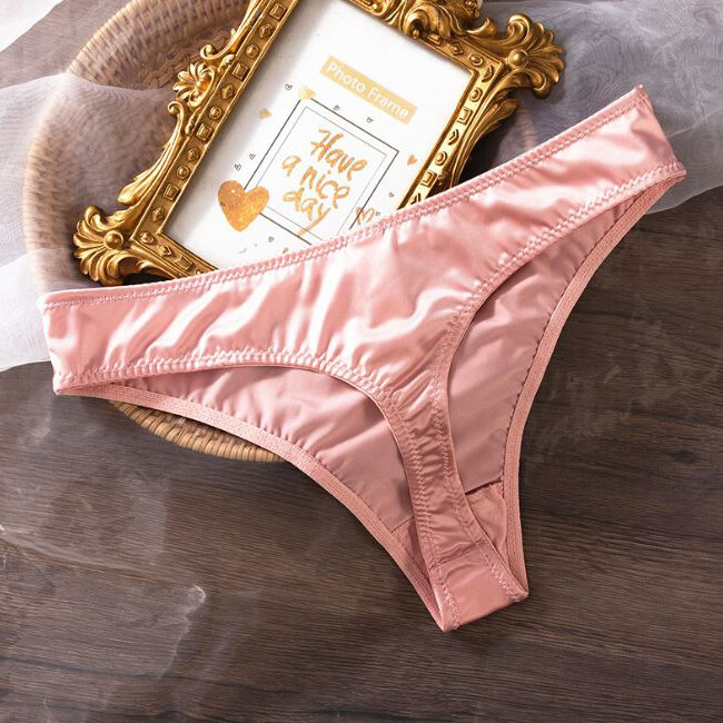 1/5 Pack Lot Womens Sexy Panties Satin Thongs G string Bikinis Low Waist Briefs