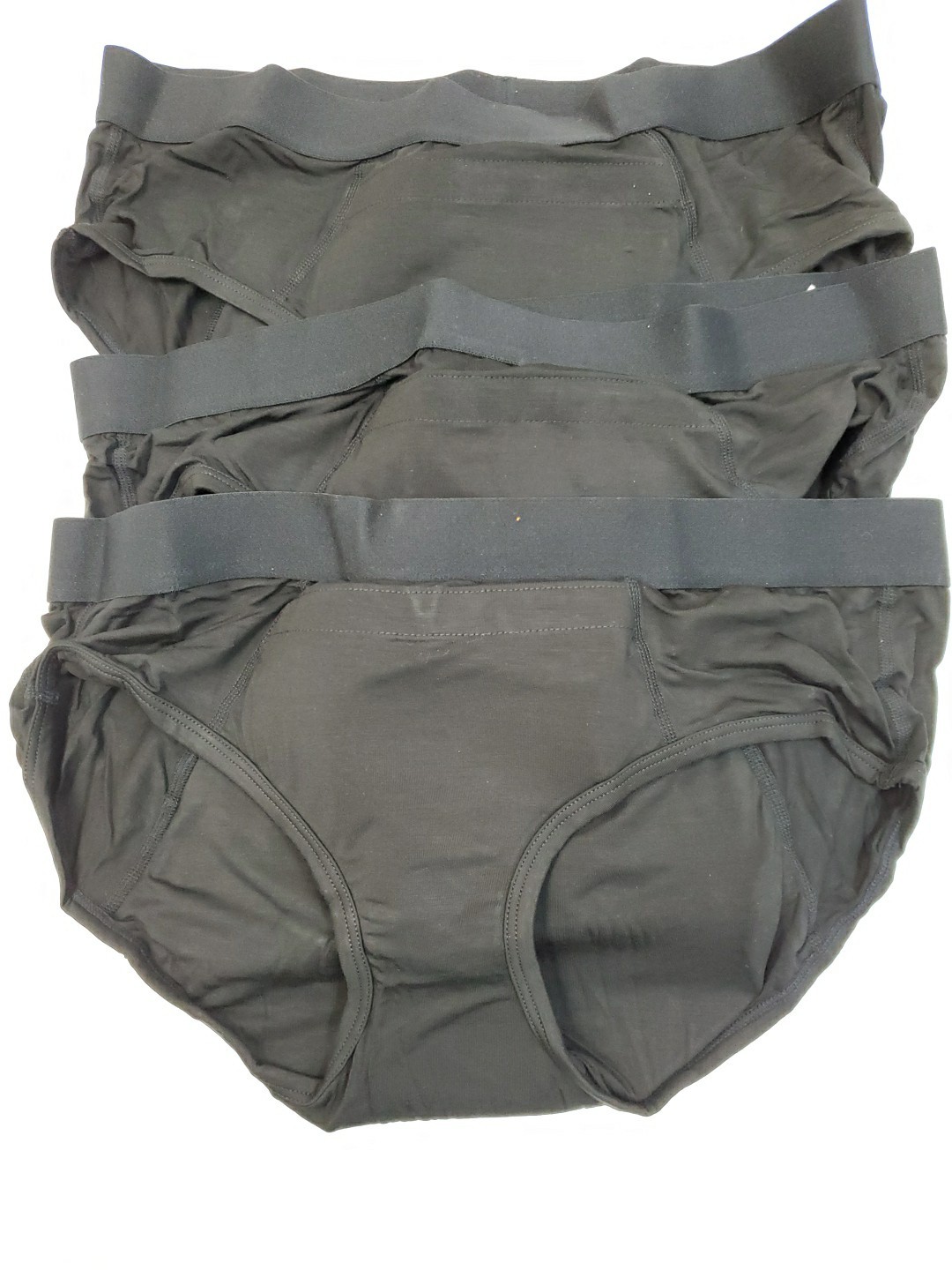 NEW Tootles 3 Pack Women’s Hip Hugger Underwear – Black Size US Large