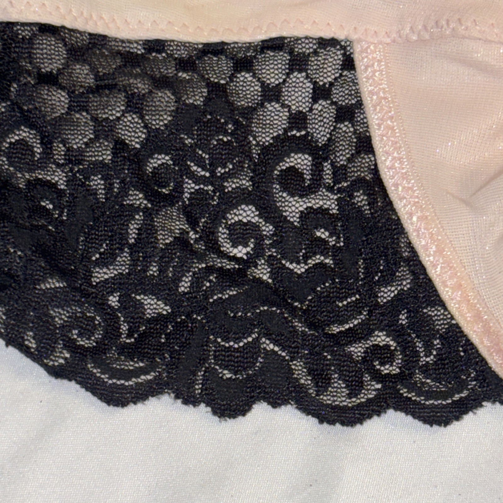 Victoria’s Secret VTG Y2K 90s Size Small Silky High Cut Garter Thong Panty Nwt