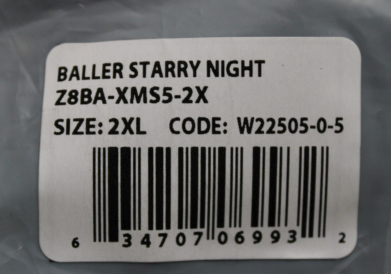 Woxer Women’s Baller Soft Modal Boxer Briefs DH3 Starry Night 2XL NWT