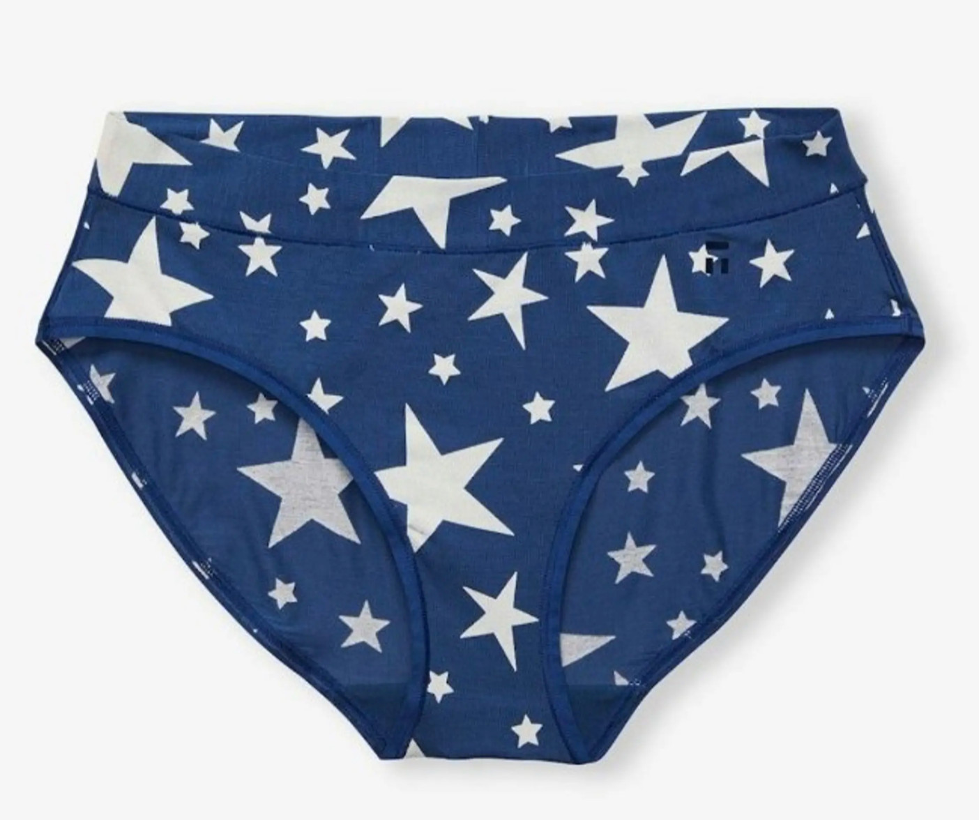 Tommy John Womens Size Small Navy Stars Second Skin Brief Panty 1 Piece NWT