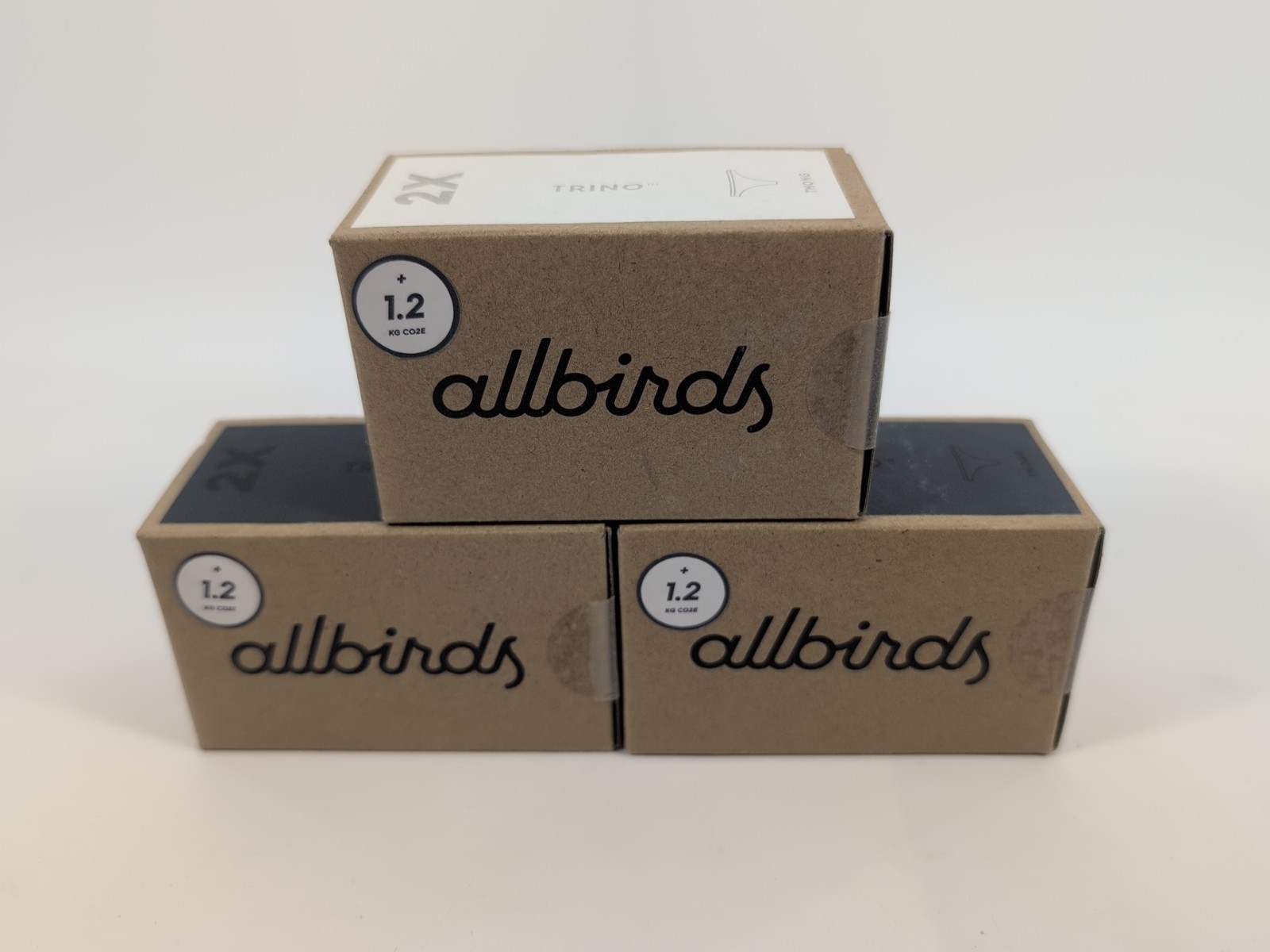 Lot of 3 NEW Allbirds Trino Thong Underwear Storm Nimbus Merino Wool Size 2X