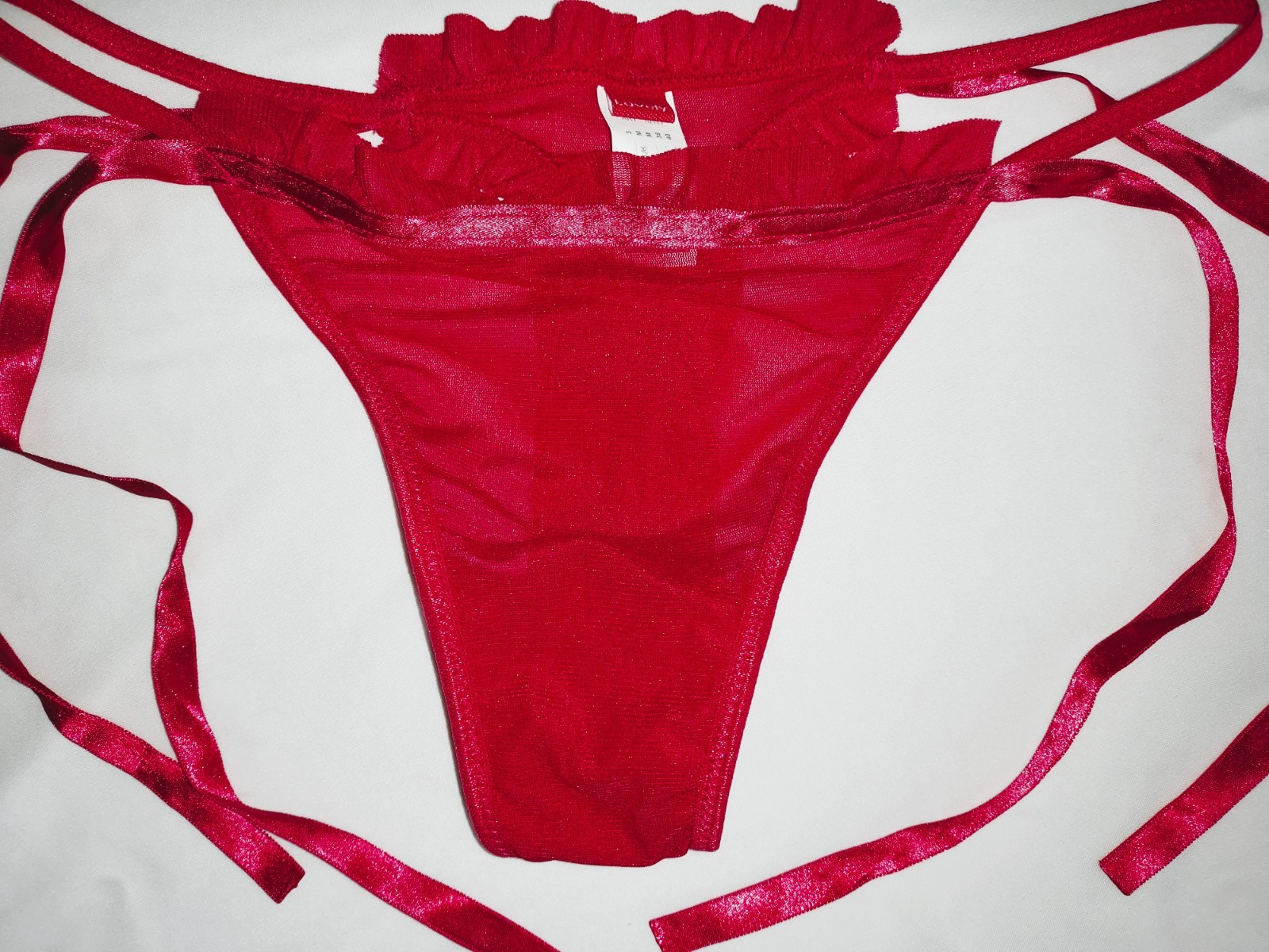 TANGA PERIZOMA BRASILIANO LOVABLE INTIMATES – M – GIARRETIERA LOVELY STRING