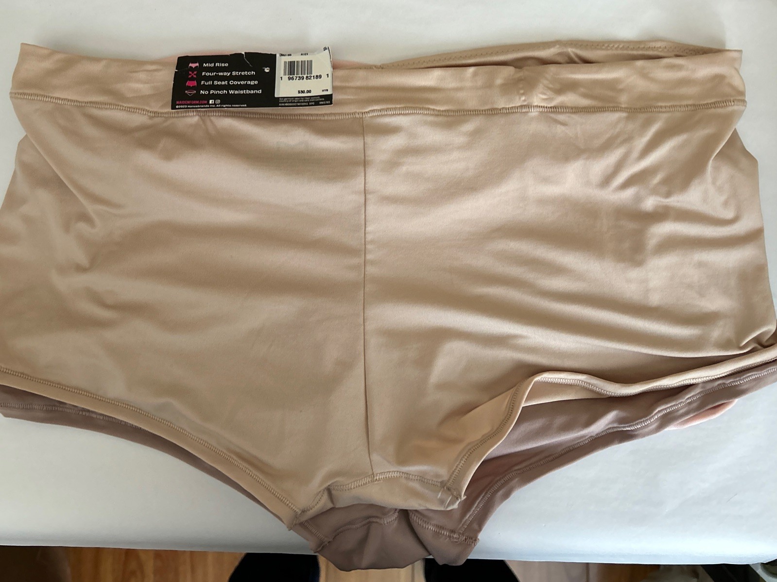 NEW! 3~Pack Maidenform Everyday Luxe BoyShorts Panties~Sz 2XL/9~ # DM3TBS