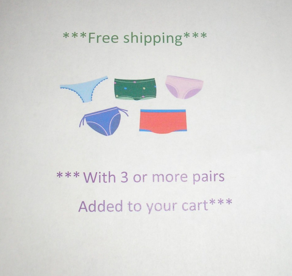 Panties Lingerie Arizona Body Pink Heart Print Thong Medium Adult Gift