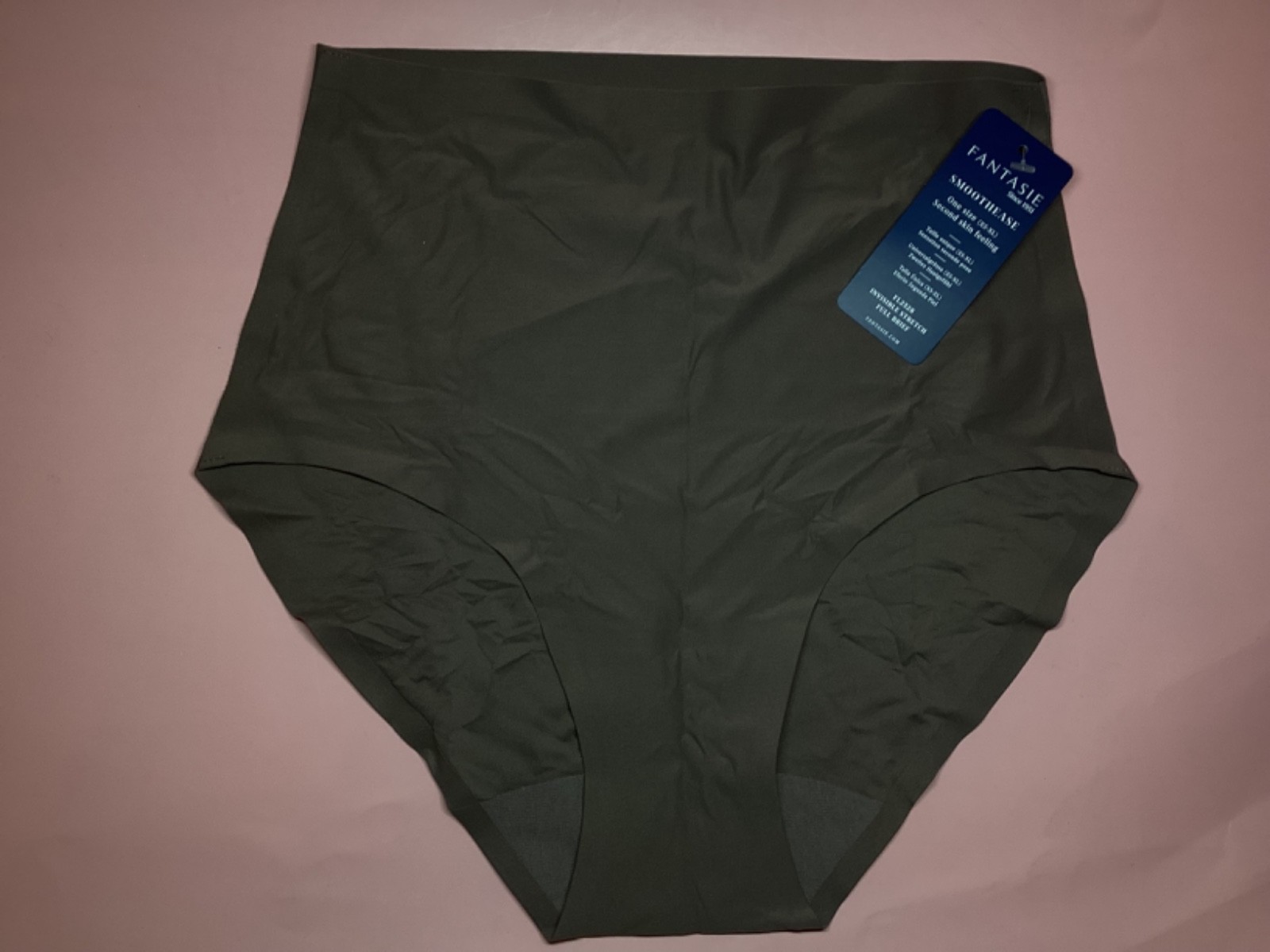 Fantasie Coffee Roast Smoothease Invisible Stretch Full Brief In S NWT