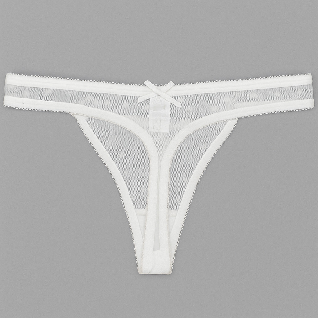 E et D s431112 Lace Thong Panties Red & Black Sheer Floral Low Rise Sexy Lingeri
