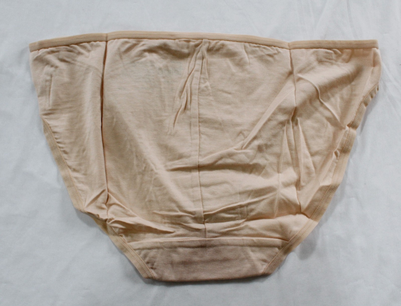 Felina Women’s So Smooth Modal Low Rise Bikini CN6 Warm Neutral Large NWT