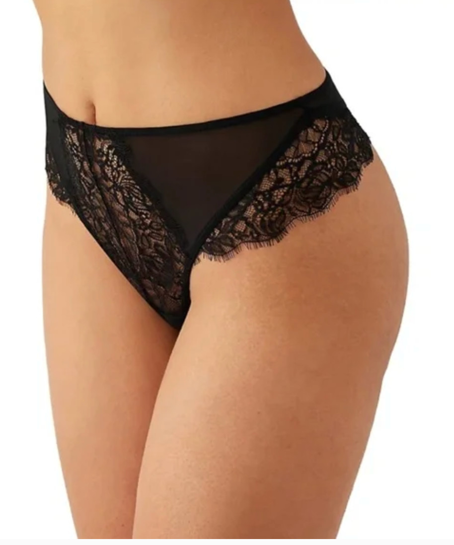 B. Tempt’d by Wacoal It’s on Lace Hipster NWT
