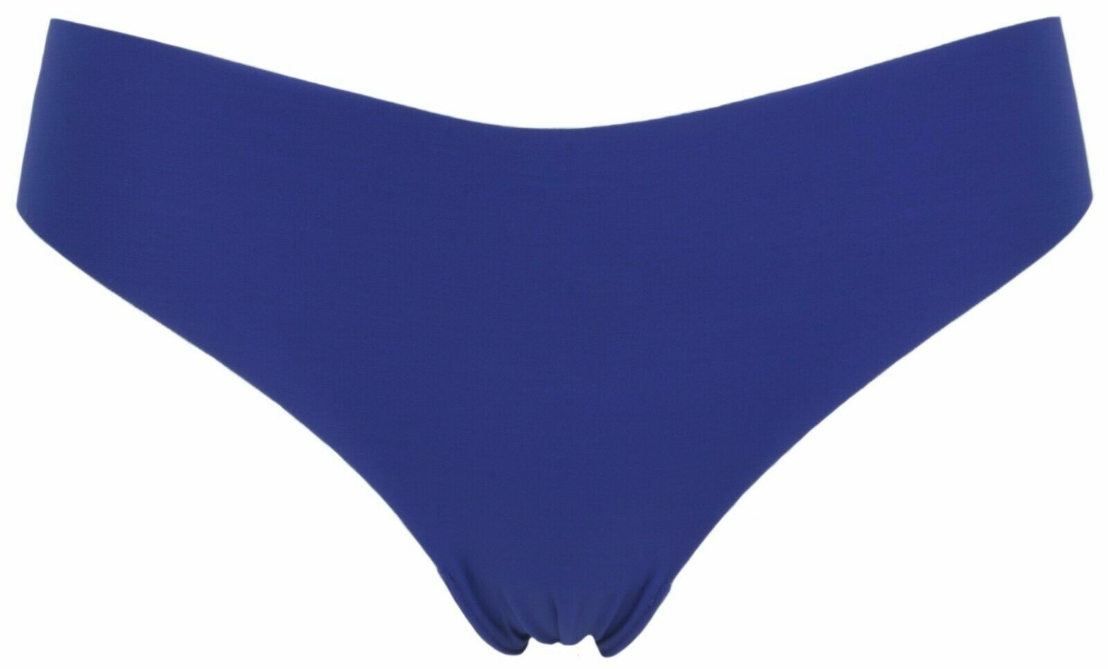 Blue Brazilian Knickers No VPL High Leg UK 12-14 W10