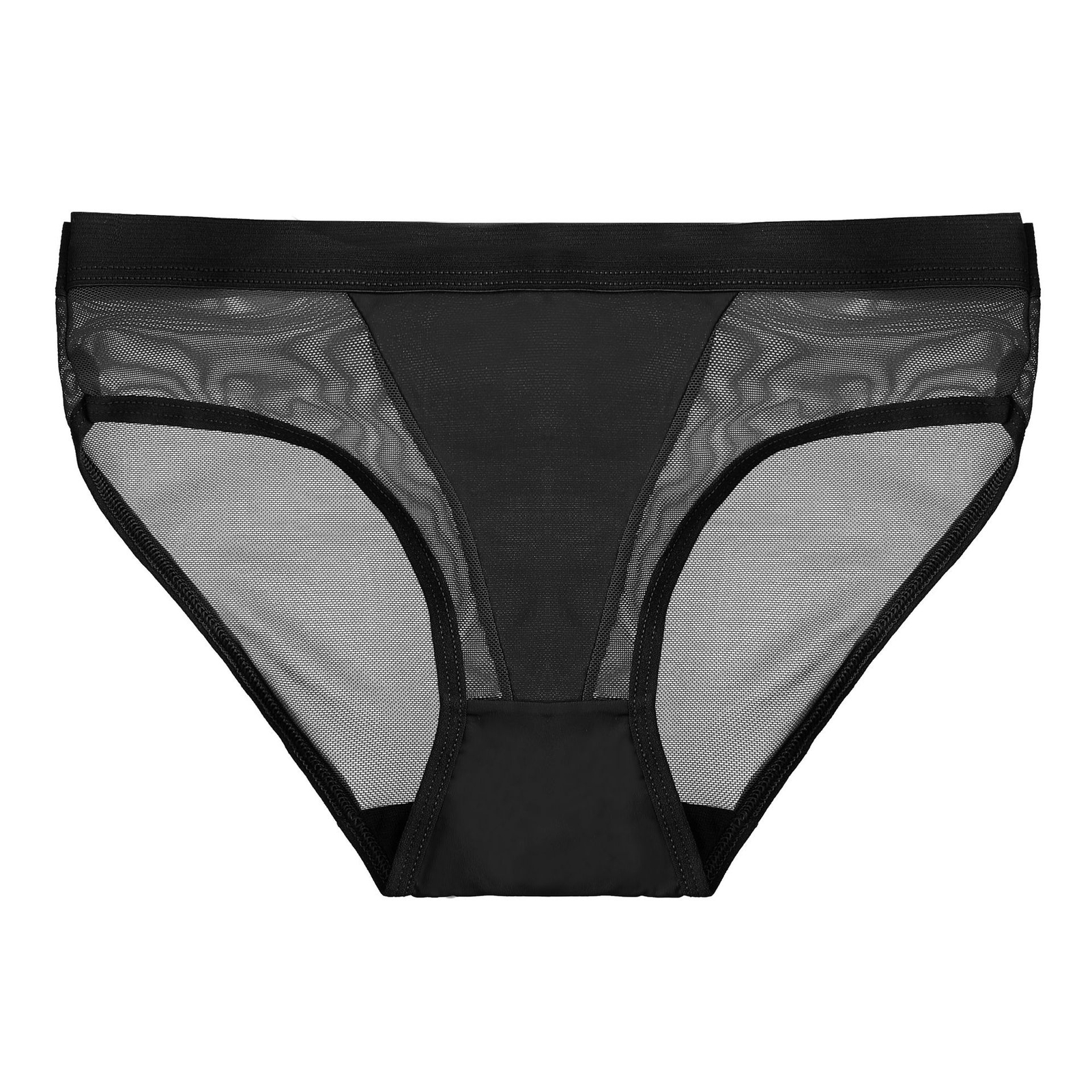 1/6 Pack Lot Women Sheer Panties Lingerie Thong Ultra Thin See Through Underwear