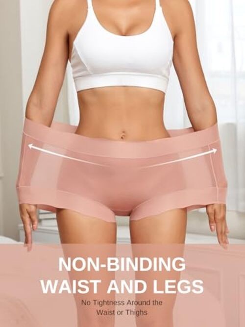 Full Coverage Stretch High Waisted Panties Women’s Large 5 Color Packs