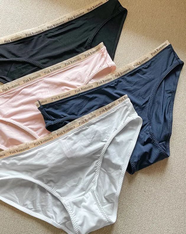 1/4 Pack Lot Womens Silky Seamless Panties Sexy Underwear Lingeries Brief Undies