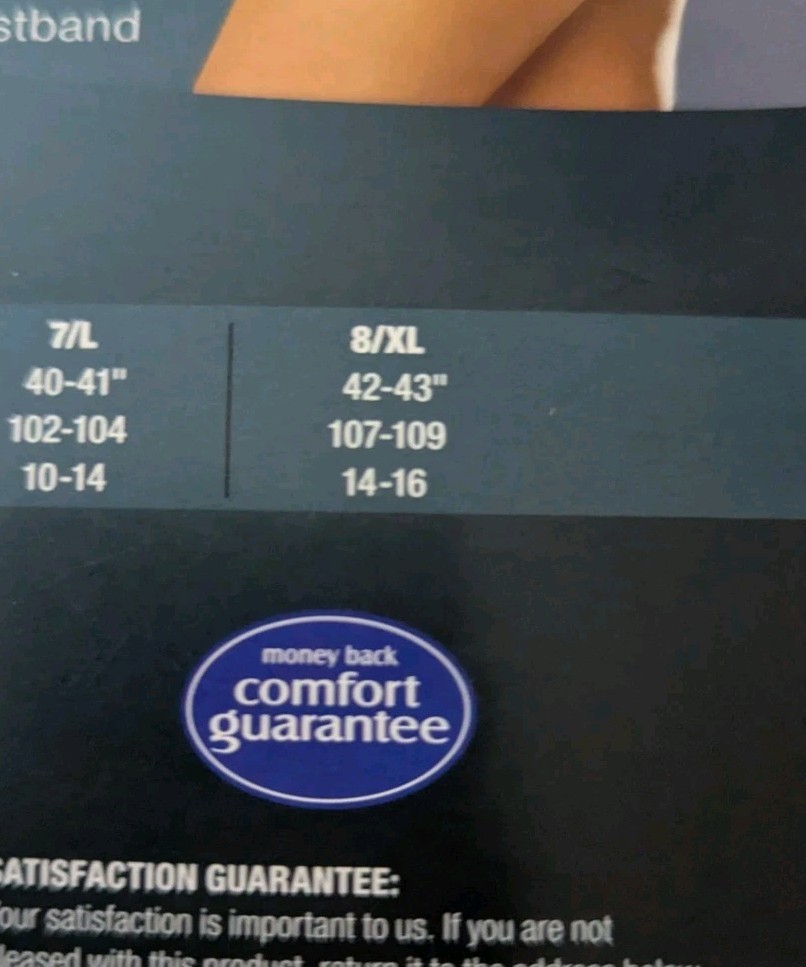 2 pack Hanes Premium Panties Boyfriend Cotton Stretch Hipster Style Size 8/XL