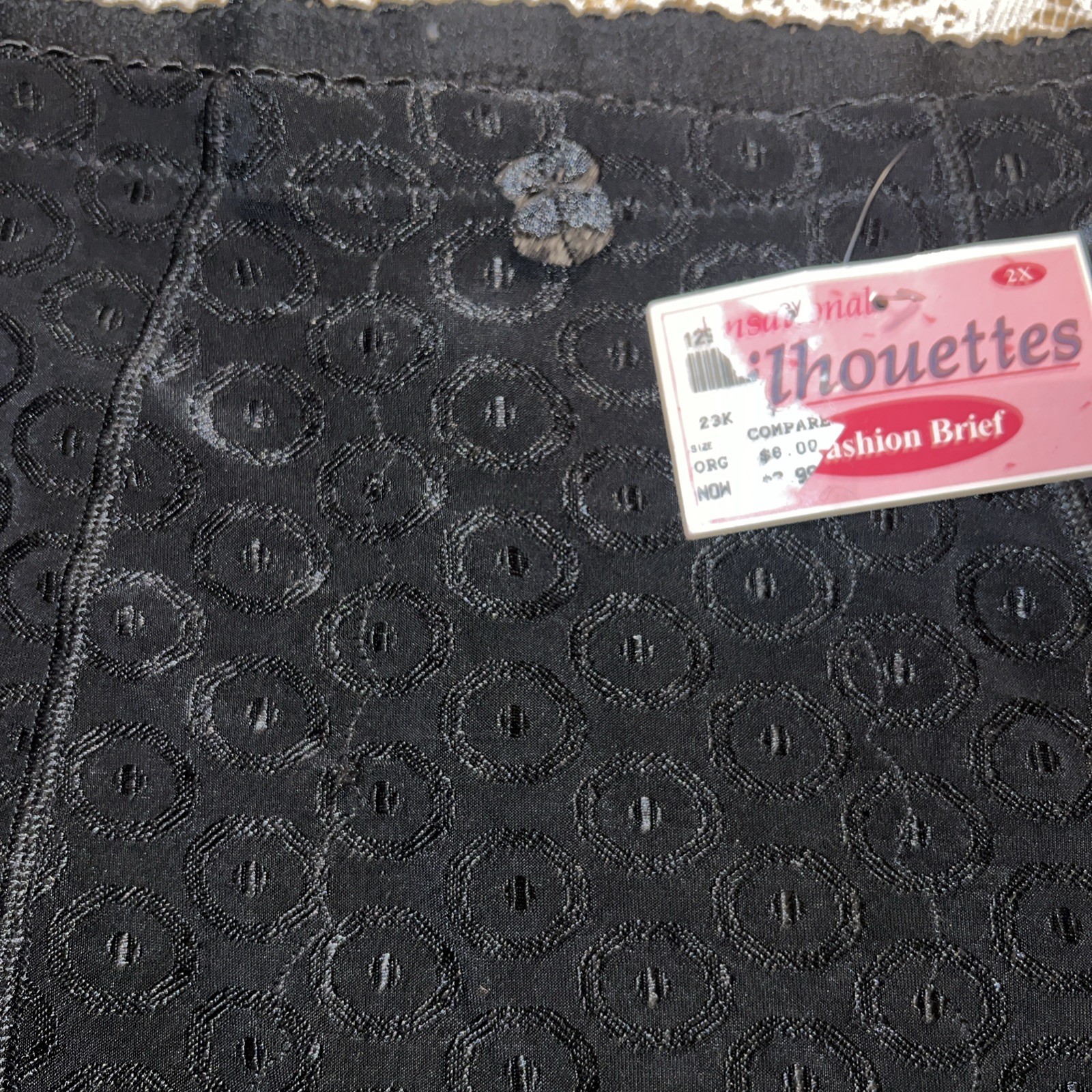 Jc Penney Silhouette NEW Plus 2X Briefs Panties High Waisted Tap Pants Bloomers