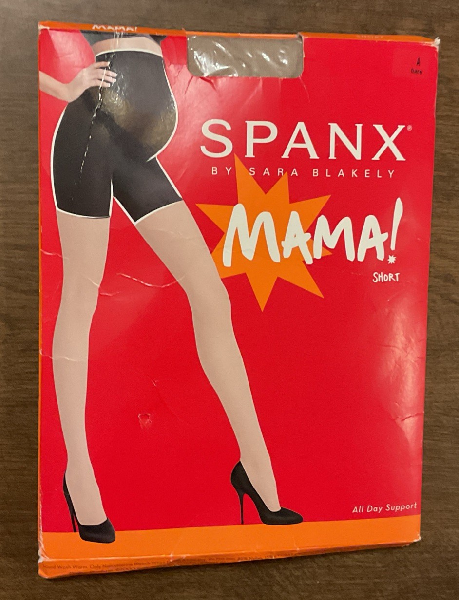Spanx Mama Maternity Short Panty Shaper All Day Support Bare Size A NIP
