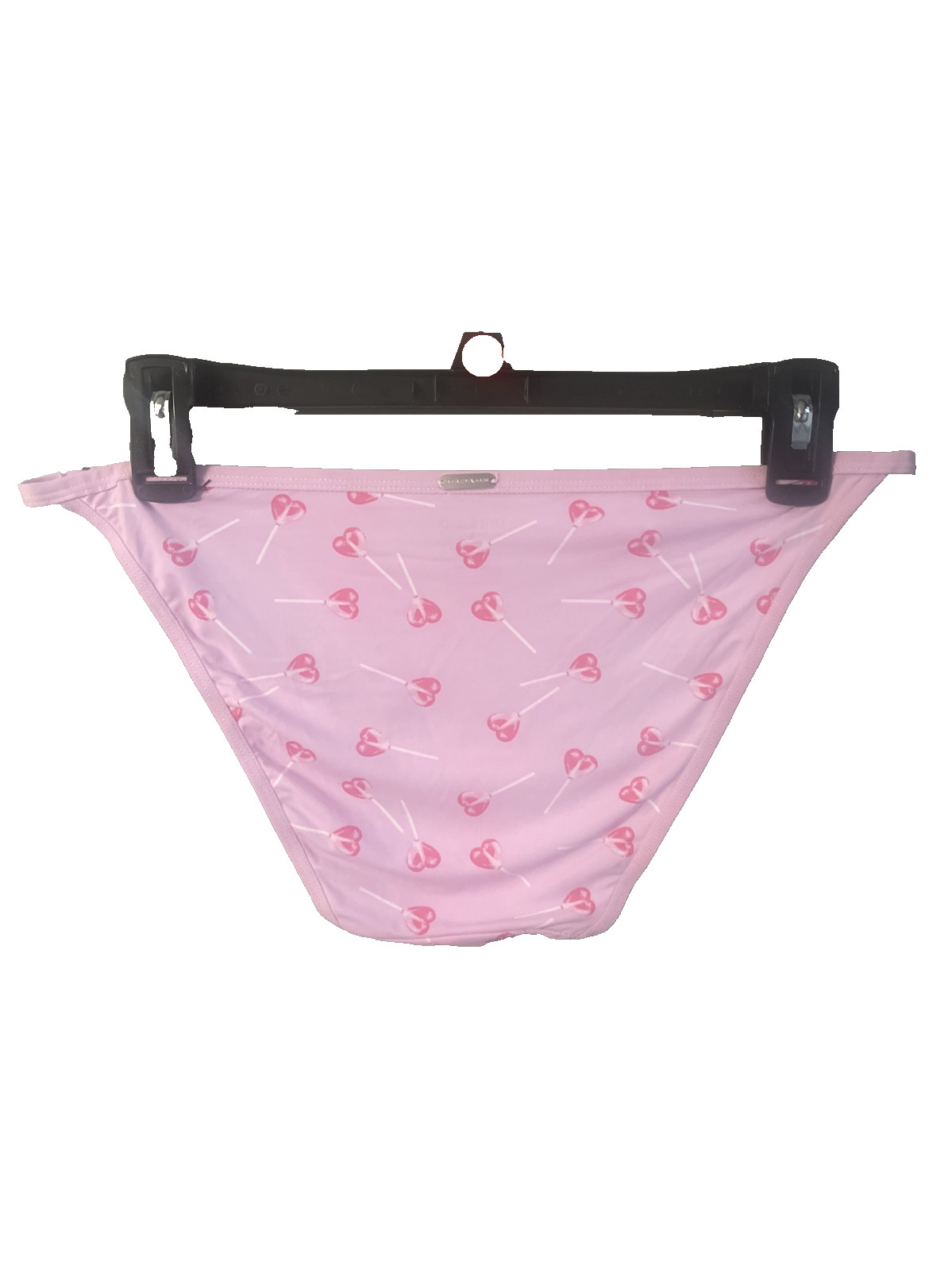 NWT Steve Madden String Bikini Panty Pink Womens Large Sissy Whimsical Fairy